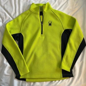 SPYDER Core Mens 1/4 Zip pullover sweater jacket